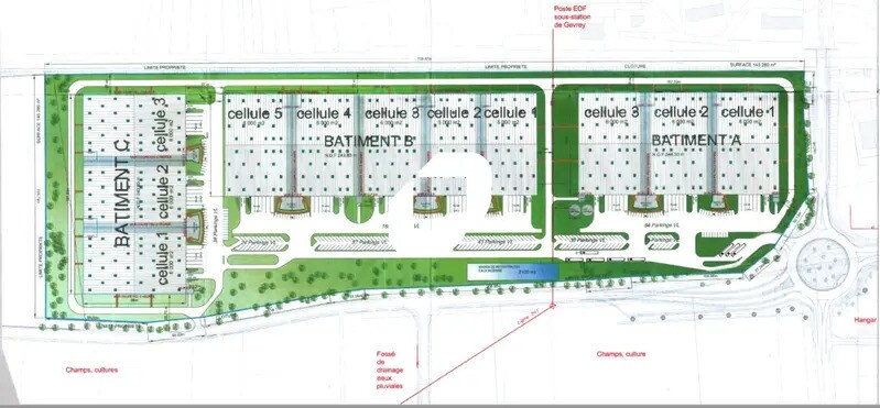 Route De Saint-Philibert, Gevrey-Chambertin à louer - Plan de site – Image 2 sur 4