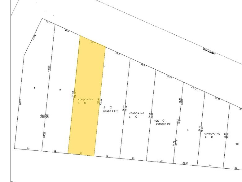 364-366 Broadway, Brooklyn, NY à louer - Plan cadastral – Image 2 sur 7