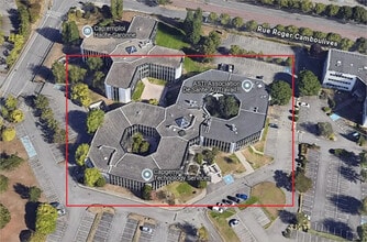 14 Rue Michel Labrousse, Toulouse, HG - Vue aérienne  vue de carte - Image1