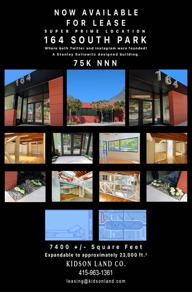 164 S Park Ave, San Francisco, CA à louer - Photo principale – Image 1 sur 15