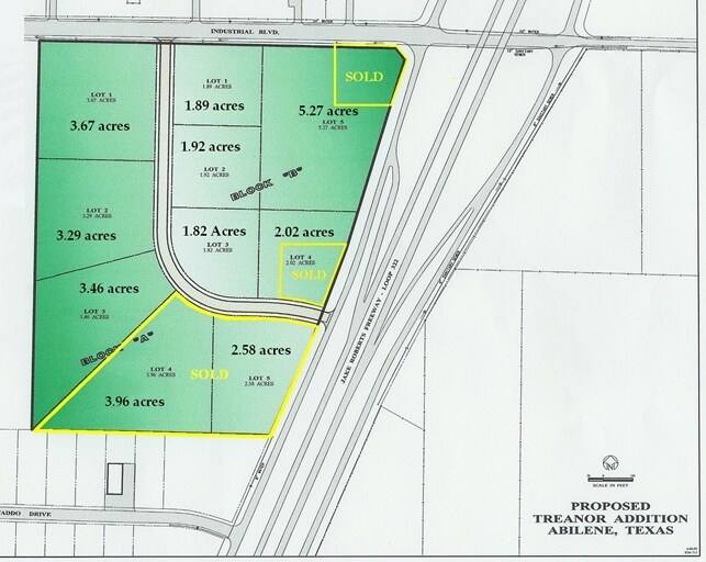149 E Industrial Blvd, Abilene, TX à vendre - Plan de site – Image 3 sur 3