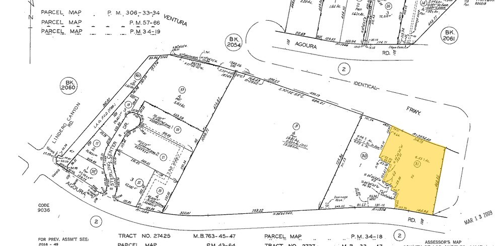 31051 Agoura Rd, Westlake Village, CA à vendre - Plan cadastral – Image 2 sur 5