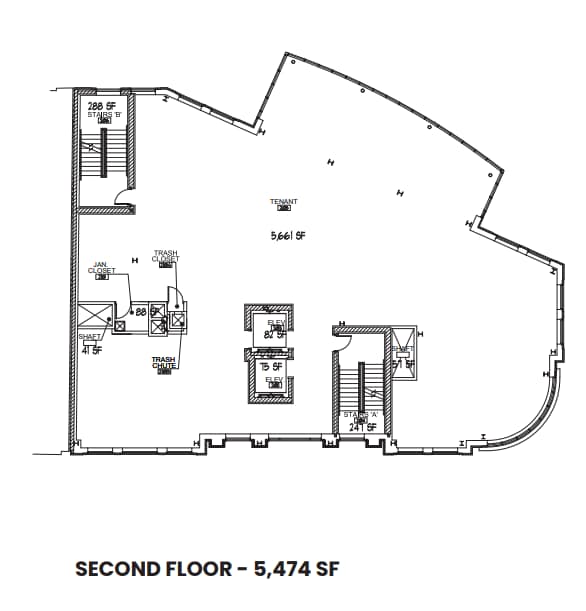 301 S Main St, Naperville, IL à louer Plan d’étage– Image 1 sur 1