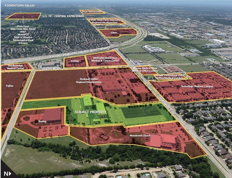 3300 E Renner Rd, Richardson, TX à louer - Aérien – Image 2 sur 12
