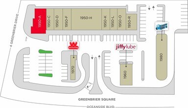 1950-1980 Oceanside Blvd, Oceanside, CA à louer Plan de site– Image 2 sur 2