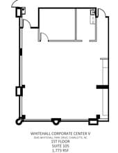 3545 Whitehall Park Dr, Charlotte, NC à louer Plan d’étage– Image 1 sur 1