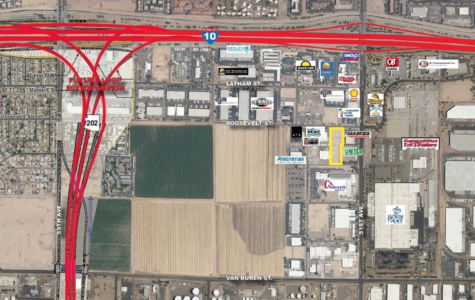 5127 W Roosevelt St, Phoenix, AZ à louer - Aérien – Image 2 sur 3