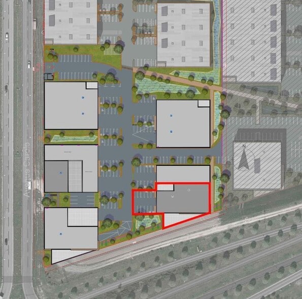 Local d'activités dans Tremblay-en-France à vendre - Plan de site – Image 2 sur 4