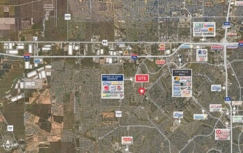 S Firethorne Dr & Katy Flewellen Rd, Katy, TX - Vue aérienne vue de carte