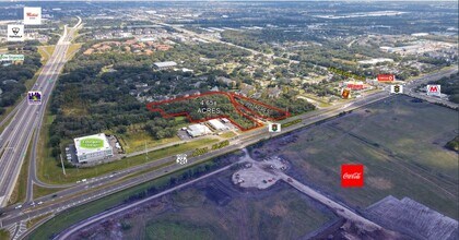 US 301 & Courtney Palms Blvd, Tampa, FL - Vue aérienne vue de carte - Image1