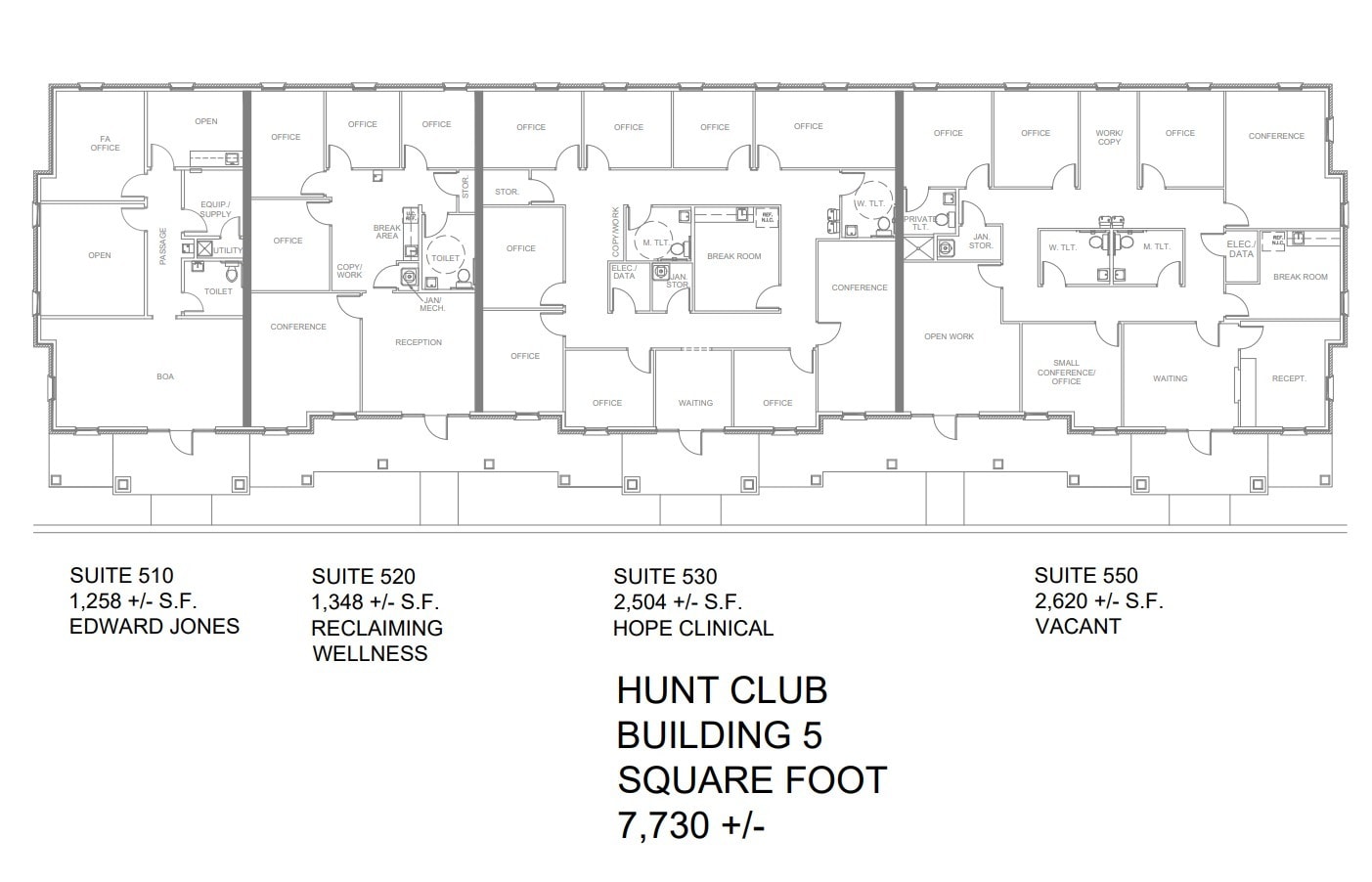 1526 Hunt Club Blvd, Gallatin, TN à louer Plan d’étage– Image 1 sur 1