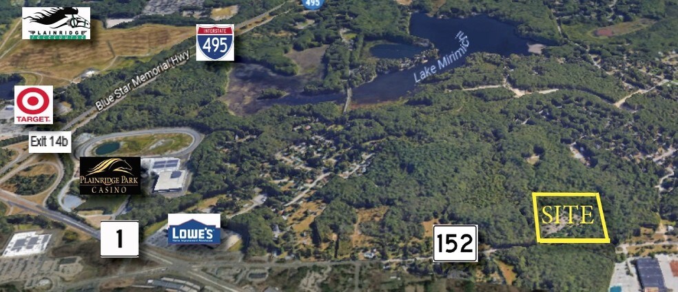 43 Taunton St, Plainville, MA à louer - Aérien – Image 2 sur 11