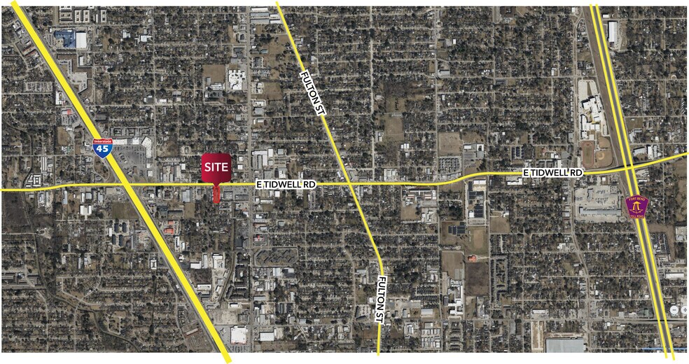 804 E Tidwell Rd, Houston, TX à vendre - Aérien – Image 3 sur 4