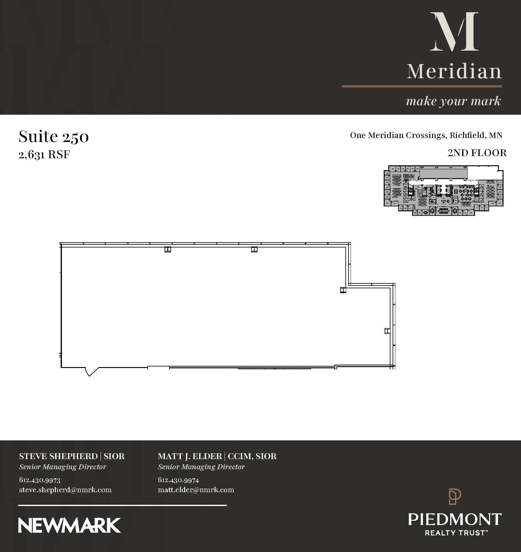 1 Meridian Crossings, Richfield, MN à louer Plan d’étage– Image 1 sur 1