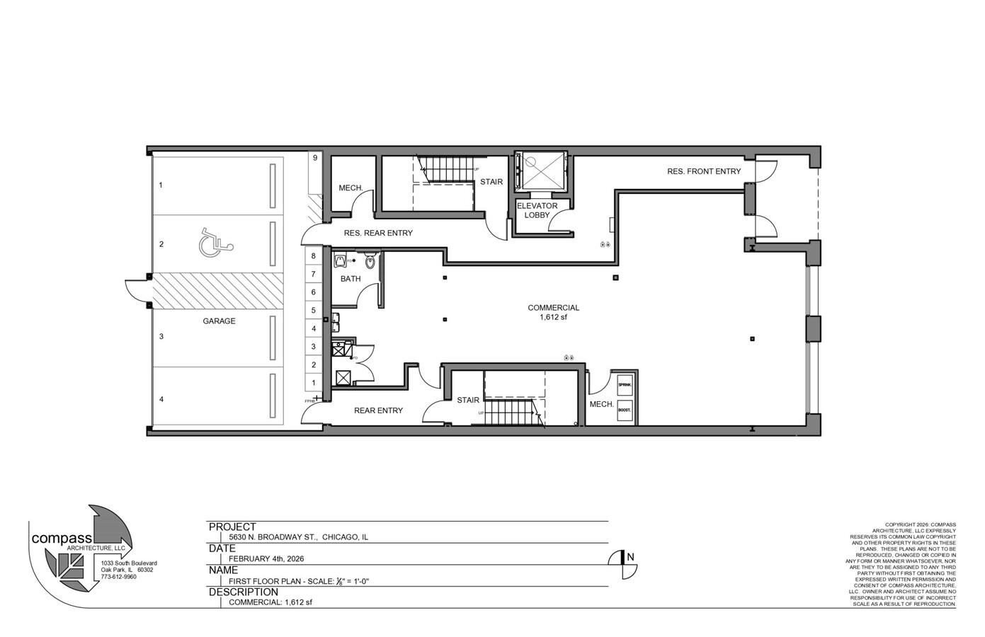 5630 N Broadway St, Chicago, IL 60660 - Lot Ground -  - Plan d’étage - Image 1 of 1