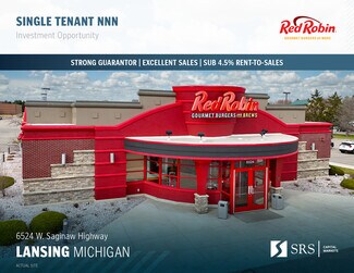 Plus de détails pour 6524 W Saginaw Hwy, Lansing, MI - Local commercial à vendre