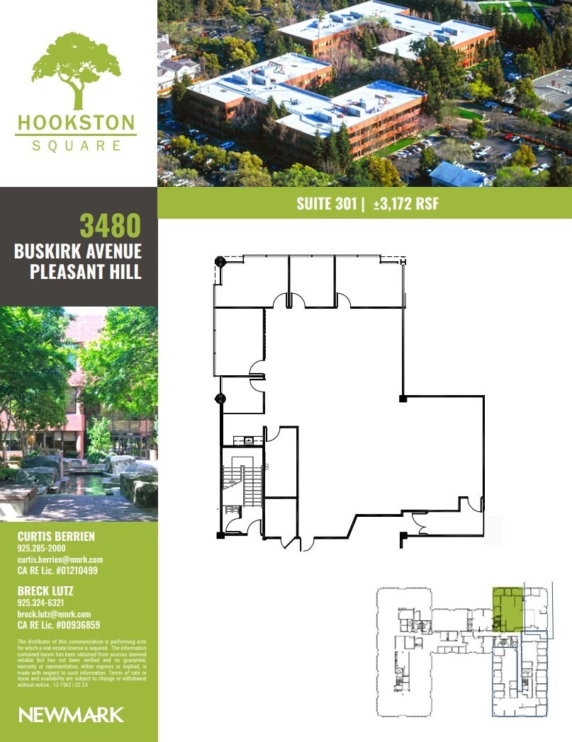 3478 Buskirk Ave, Pleasant Hill, CA à louer Plan d’étage– Image 1 sur 1