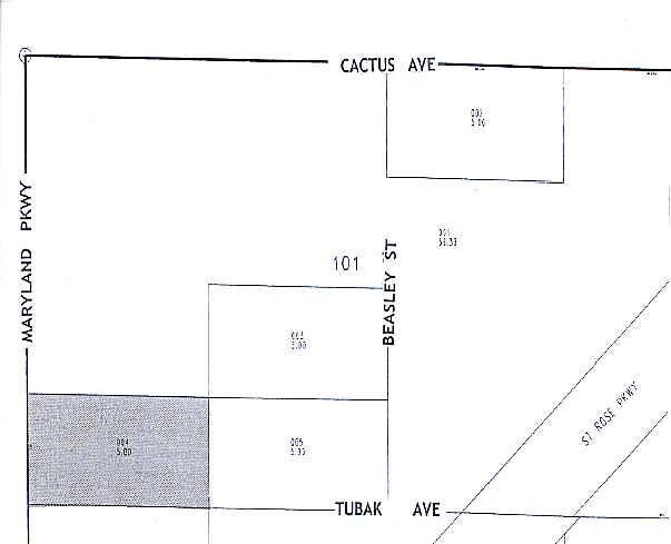 137 N Gibson Rd, Henderson, NV à vendre - Plan cadastral – Image 2 sur 4