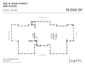 305 N Main St, Andover, MA à louer Plan d’étage– Image 1 sur 1