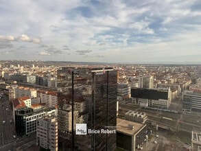 10 Boulevard Marius Vivier-Merle, Lyon, RHO - Vue aérienne  vue de carte