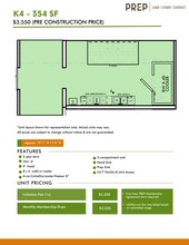 7121-7129 E Shea Blvd, Scottsdale, AZ à louer Plan d’étage– Image 1 sur 1