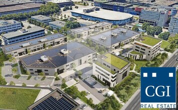 Grenoble - Vue aérienne  vue de carte