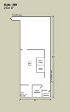 1801 South Bend Ave, South Bend, IN à louer Plan d’étage– Image 1 sur 1