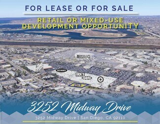 Plus de détails pour 3252-3300 Midway Dr, San Diego, CA - Terrain à vendre