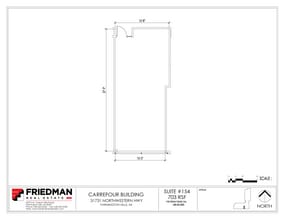 31731 Northwestern Hwy, Farmington Hills, MI à louer Plan d’étage– Image 1 sur 1