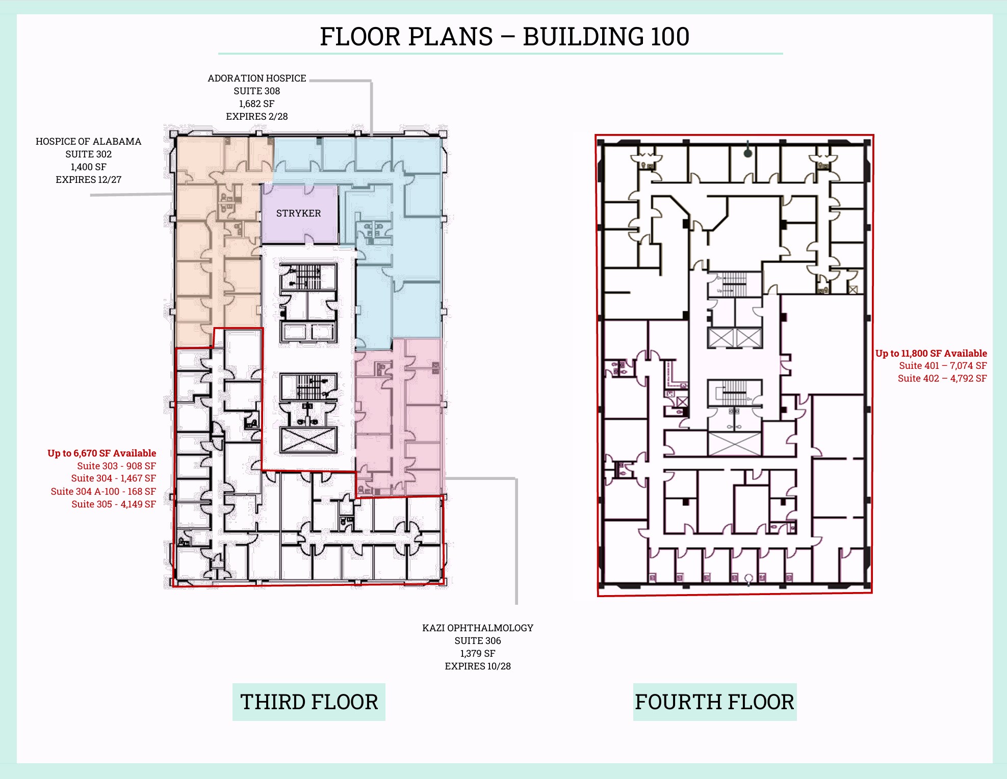 100 Gaines Ave, Gadsden, AL à louer Plan d’étage– Image 1 sur 1
