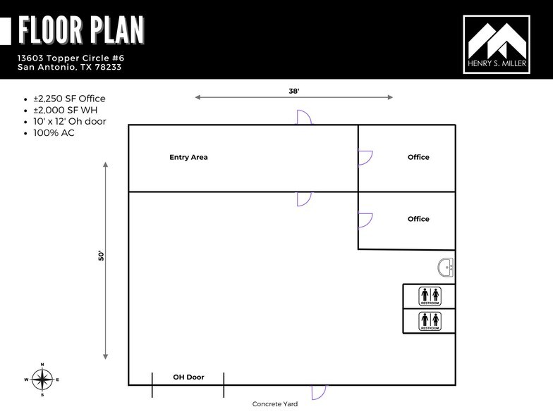13603 Topper Cir, San Antonio, TX à louer - Plan d’étage – Image 3 sur 6