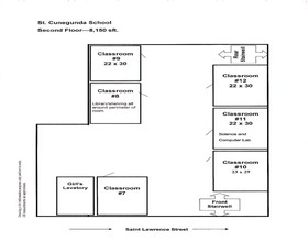 5874 Saint Lawrence St, Detroit, MI à louer Plan d’étage– Image 1 sur 1