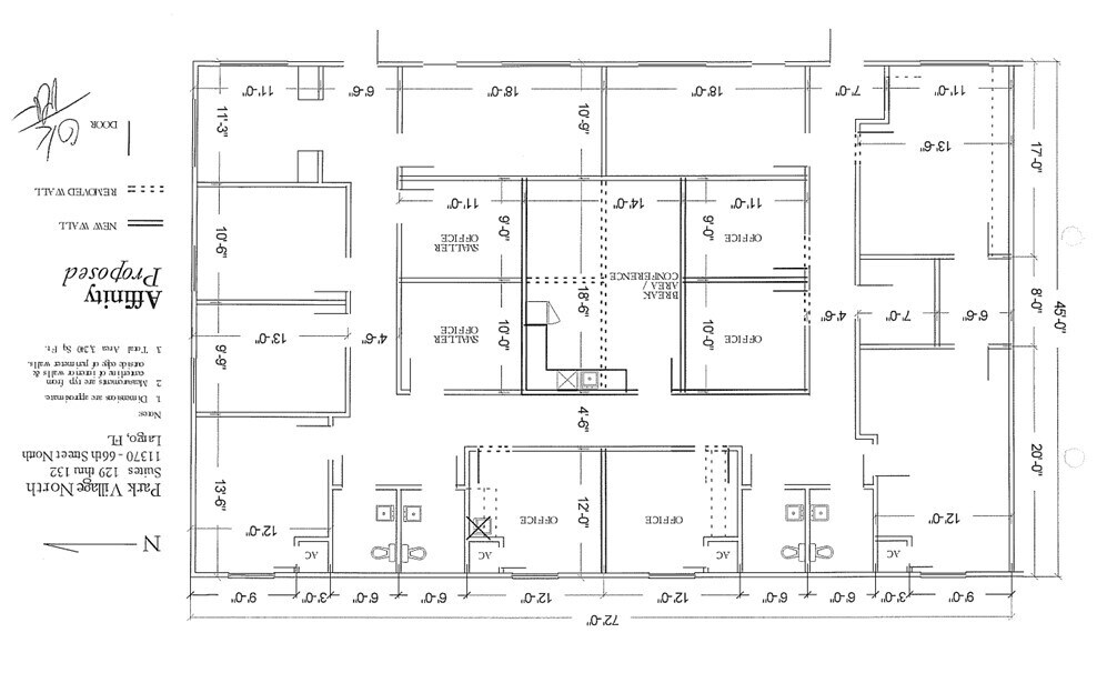 11350 66th St N, Largo, FL à louer Plan d’étage– Image 1 sur 1