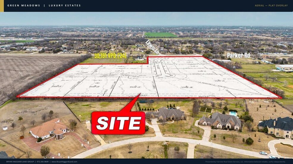 Parker Road (FM 2514) & Lewis Lane, Parker, TX à vendre - Photo de l’immeuble – Image 3 sur 3