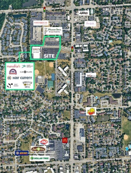 100-200 S Roselle Rd, Schaumburg, IL à louer - Photo de l’immeuble – Image 2 sur 17