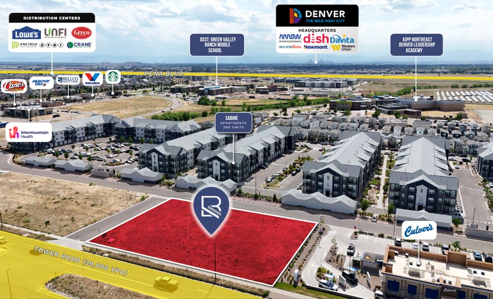 5035 Tower Rd, Denver, CO à louer - Photo de l’immeuble – Image 3 sur 3