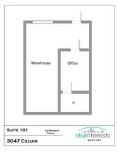 3047 Cedar Dr, La Marque, TX à louer Plan de site– Image 1 sur 1