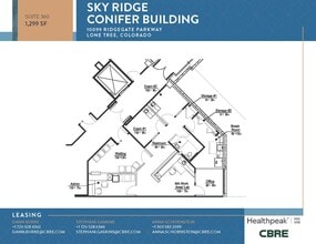 10535 Park Meadows Blvd, Lone Tree, CO à louer Plan d’étage– Image 1 sur 1