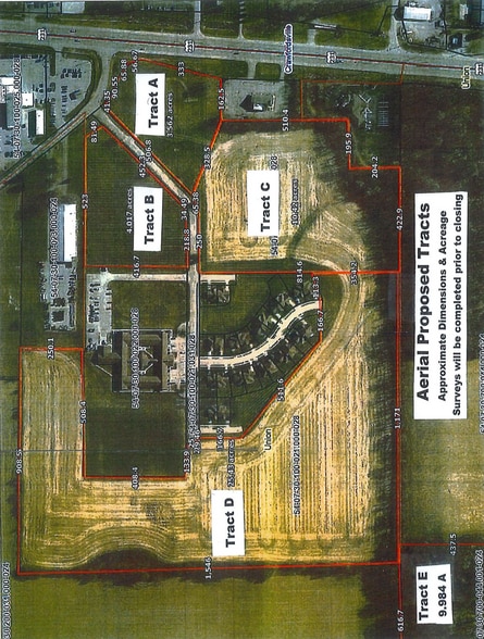 01 Constitution Row, Crawfordsville, IN à vendre - Plan de site – Image 1 sur 6