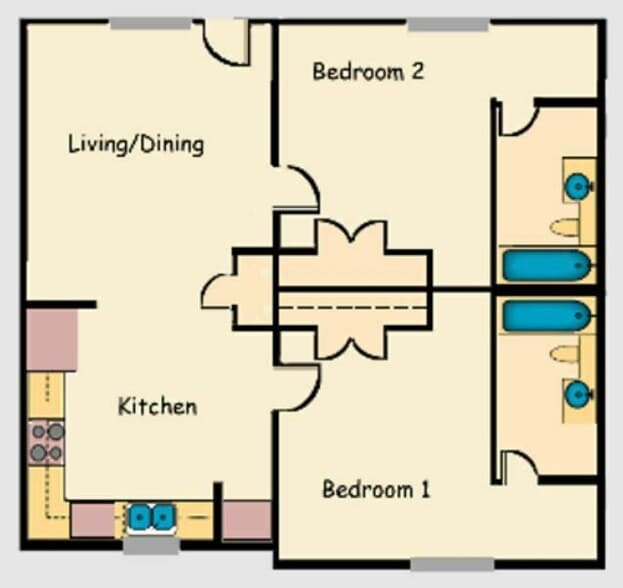 University Suites & Villas at WCU portefeuille de 3 biens à vendre sur LoopNet.fr - Plan d’étage – Image 3 sur 24