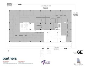5065-5075 Westheimer Rd, Houston, TX à louer Plan d’étage– Image 1 sur 1