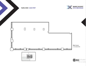 875 N Michigan Ave, Chicago, IL à louer Plan d’étage– Image 1 sur 1