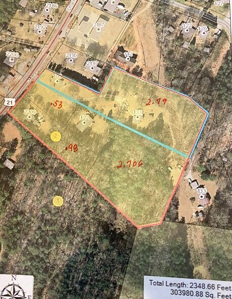 2209 Charlotte Hwy, Mooresville, NC à vendre - Aérien – Image 3 sur 15