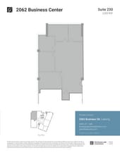 2062 Business Center Dr, Irvine, CA à louer Plan d’étage– Image 1 sur 1