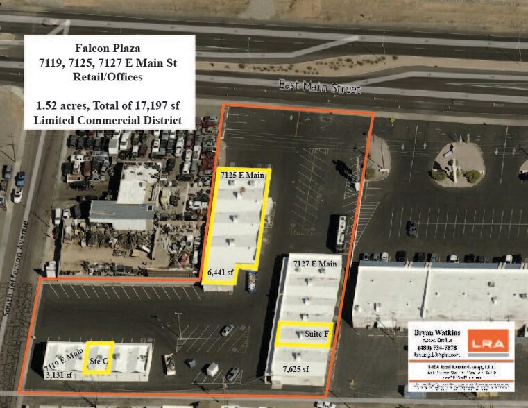 7125 E Main St, Mesa, AZ à louer - Plan de site – Image 1 sur 1