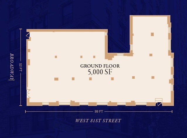 2260 Broadway, New York, NY à louer Plan d’étage– Image 1 sur 3