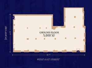 2260 Broadway, New York, NY à louer Plan d’étage– Image 1 sur 3