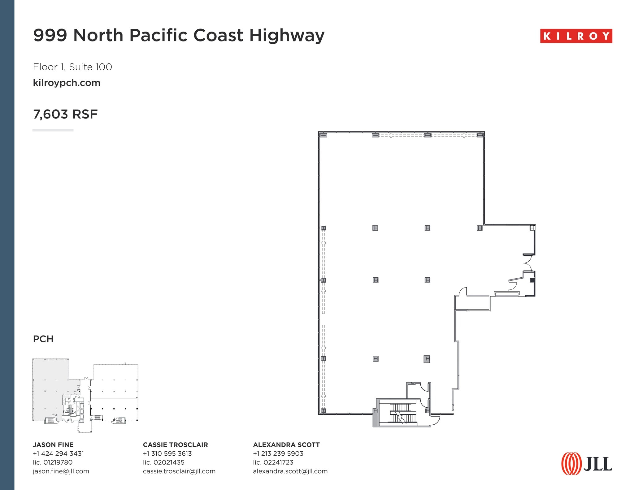 999 N Pacific Coast Hwy, El Segundo, CA à louer Plan de site– Image 1 sur 1