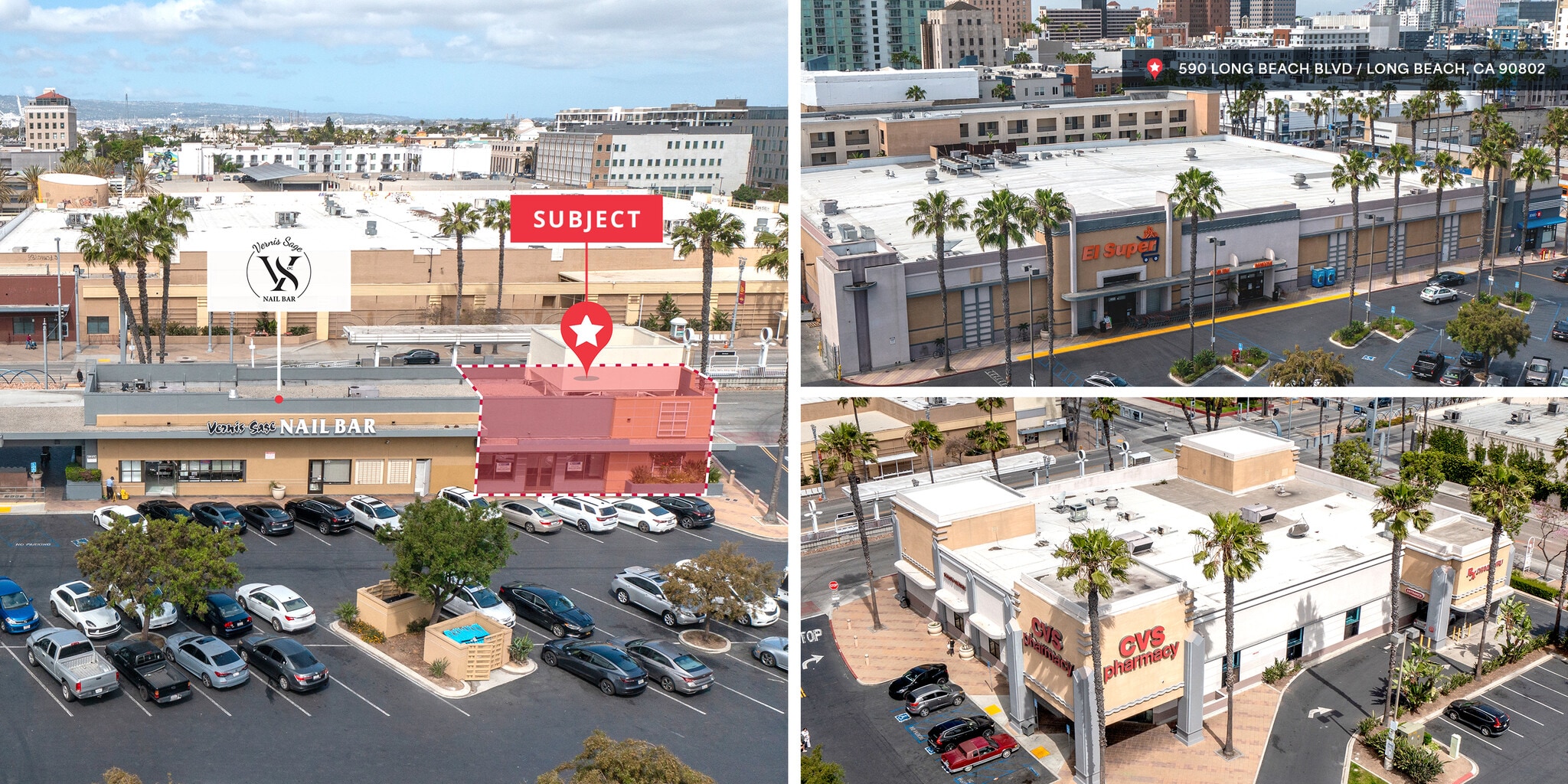 500-590 Long Beach Blvd, Long Beach, CA à louer Photo de l’immeuble– Image 1 sur 1