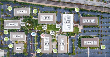 400 W California Ave, Sunnyvale, CA - VUE AÉRIENNE  vue de carte